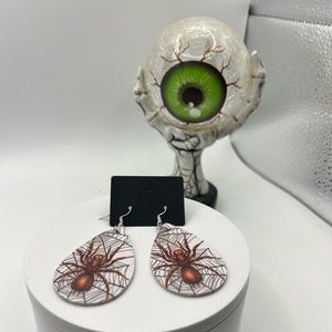 Retro Goth Style Foam Halloween Earrings‎ NEW